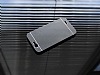 Motomo Huawei Ascend G7 Metal Siyah Rubber Klf - Resim 2