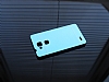Motomo Huawei Ascend Mate 7 Metal Mavi Rubber Klf - Resim: 1
