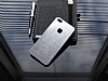 Motomo Huawei P10 Lite Metal Silver Rubber Klf - Resim: 2
