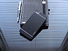 Motomo Huawei P8 Lite Metal Siyah Rubber Klf - Resim 1