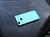Motomo Huawei P9 Lite Metal Mavi Rubber Klf - Resim: 2