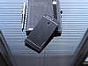 Motomo Huawei P9 Metal Siyah Rubber Klf - Resim 1