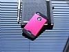 Motomo iPhone 4 / 4S Metal Krmz Rubber Klf - Resim 1