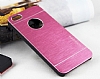 Motomo iPhone SE / 5 / 5S Pembe Metal Klf - Resim: 4