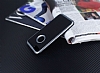 Motomo iPhone 7 Dark Silver Kenarl Siyah Silikon Klf - Resim 2