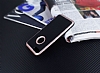Motomo iPhone 7 Rose Gold Kenarl Siyah Silikon Klf - Resim 2
