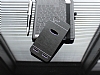 Motomo Lenovo Vibe K5 Metal Siyah Rubber Klf - Resim 1