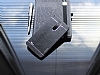 Motomo LG G3 Stylus Metal Siyah Rubber Klf - Resim: 1