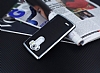 Motomo LG G4 Silver Kenarl Siyah Silikon Klf - Resim 1