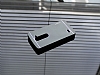 Motomo LG Leon Metal Siyah Rubber Klf - Resim 2
