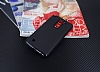 Motomo LG Stylus 2 / Stylus 2 Plus Siyah Kenarl Siyah Silikon Klf - Resim: 1