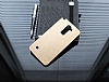 Motomo LG Stylus 2 Metal Gold Rubber Klf - Resim: 1