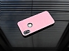 Motomo iPhone X / XS Metal Pembe Rubber Klf - Resim: 1