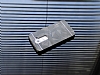 Motomo Prizma LG G2 Metal Rubber Siyah Klf - Resim 2
