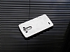 Motomo Prizma LG G3 Metal Rubber Silver Klf - Resim 2