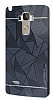 Motomo Prizma LG G4 Stylus Metal Siyah Rubber Klf