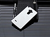 Motomo Prizma LG G4 Stylus Metal Silver Rubber Klf - Resim: 1