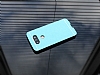 Motomo Prizma LG G5 Metal Mavi Rubber Klf - Resim 2