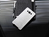 Motomo Prizma Samsung Galaxy A7 Metal Silver Rubber Klf - Resim: 1