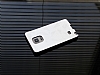 Motomo Prizma Samsung Galaxy Note Edge Metal Silver Rubber Klf - Resim 2