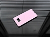 Motomo Samsung Galaxy Note FE Metal Pembe Rubber Klf - Resim 2
