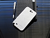 Motomo Prizma Samsung N7100 Galaxy Note 2 Metal Silver Rubber Klf - Resim: 1