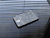Motomo Prizma Samsung N9000 Galaxy Note 3 Metal Siyah Rubber Klf - Resim 2