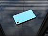Motomo Prizma Sony Xperia Z5 Metal Mavi Rubber Klf - Resim: 1
