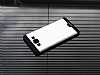 Motomo Round Samsung Galaxy A7 Metal Silver Rubber Klf - Resim 1