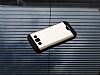 Motomo Round Samsung Galaxy E5 Metal Gold Rubber Klf - Resim: 2