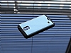 Motomo Round Samsung N9100 Galaxy Note 4 Metal Lacivert Rubber Klf - Resim: 4