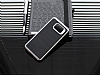 Motomo Samsung Galaxy A3 2016 Silver Kenarl Siyah Silikon Klf - Resim: 2