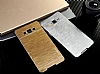 Motomo Samsung Galaxy A7 Metal Gold Rubber Klf - Resim 2