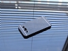Motomo Samsung Galaxy E5 Metal Siyah Rubber Klf - Resim: 2