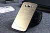 Motomo Samsung Galaxy J5 Metal Gold Rubber Klf - Resim 3