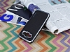 Motomo Samsung Galaxy J2 Silver Kenarl Siyah Silikon Klf - Resim: 1
