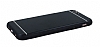 Motomo Samsung Galaxy Note 10 Silikon Kenarl Siyah Metal Klf - Resim 1