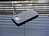 Motomo Samsung Galaxy S6 Edge Metal Siyah Rubber Klf - Resim 2