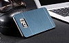 Motomo Samsung Galaxy S6 Edge Plus Metal Lacivert Rubber Klf - Resim: 2