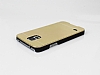 Motomo Samsung i9600 Galaxy S5 Metal Gold Klf - Resim 2