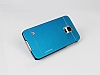 Motomo Samsung i9600 Galaxy S5 Metal Mavi Klf - Resim: 4
