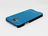 Motomo Samsung i9600 Galaxy S5 Metal Mavi Klf - Resim: 3
