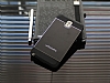 Motomo Samsung N9000 Galaxy Note 3 Metal Siyah Silikon Klf - Resim 3