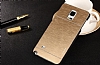 Motomo Samsung N9100 Galaxy Note 4 Metal Gold Klf - Resim: 1