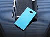 Motomo Sony Xperia M2 Metal Mavi Rubber Klf - Resim: 2