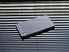 Motomo Sony Xperia Z1 Metal Siyah Rubber Klf - Resim 1