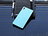Motomo Sony Xperia Z2 Metal Mavi Rubber Klf - Resim: 1