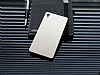 Motomo Sony Xperia Z3 Metal Gold Rubber Klf - Resim: 2