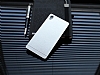 Motomo Sony Xperia Z3 Plus Slim Metal Silver Rubber Klf - Resim: 1