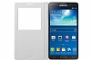 Samsung N9000 Galaxy Note 3 Orjinal Pencereli Beyaz Flip Cover - Resim 3